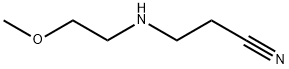 3-[(2-METHOXYETHYL)AMINO]PROPANENITRILE Struktur