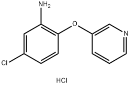 5-CHLORO-2-(PYRIDIN-3-YLOXY)-PHENYLAMINEDIHYDROCHLORIDE Struktur