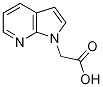 2-(1H-pyrrolo[2,3-b]pyridin-1-yl)acetic acid Struktur