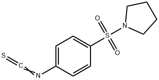 1-[(4-Isothiocyanatophenyl)sulfonyl]pyrrolidine Struktur