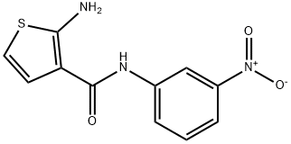 2-Amino-N-(3-nitrophenyl)thiophene-3-carboxamide Struktur