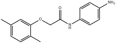 N-(4-Aminophenyl)-2-(2,5-dimethylphenoxy)acetamide Struktur