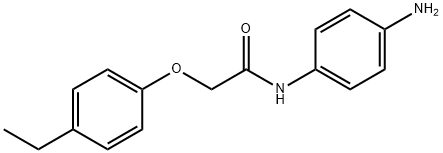 N-(4-Aminophenyl)-2-(4-ethylphenoxy)acetamide Struktur