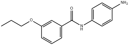 N-(4-Aminophenyl)-3-propoxybenzamide Struktur