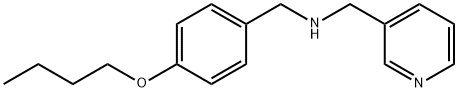 N-(4-Butoxybenzyl)(3-pyridinyl)methanamine Struktur