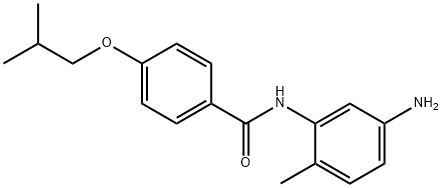 N-(5-Amino-2-methylphenyl)-4-isobutoxybenzamide Struktur