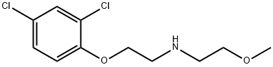 N-[2-(2,4-Dichlorophenoxy)ethyl]-N-(2-methoxyethyl)amine Struktur