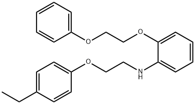 N-[2-(4-Ethylphenoxy)ethyl]-2-(2-phenoxyethoxy)aniline Struktur