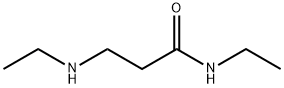 N-Ethyl-3-(ethylamino)propanamide Struktur