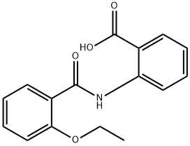 2-[(2-ethoxybenzoyl)amino]benzoic acid Struktur