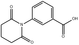 3-(2,6-dioxopiperidin-1-yl)benzoic acid Struktur