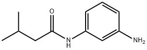 N-(3-aminophenyl)-3-methylbutanamide Struktur