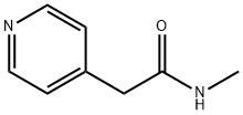 N-Methyl-2-pyridin-4-ylacetamide Struktur