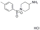 1-[(4-methylphenyl)sulfonyl]piperidin-4-amine hydrochloride Struktur