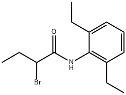 2-bromo-N-(2,6-diethylphenyl)butanamide Struktur