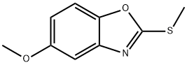 5-methoxy-2-(methylthio)-1,3-benzoxazole Struktur