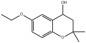 6-ethoxy-2,2-dimethylchroman-4-ol Struktur