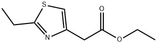 ethyl (2-ethyl-1,3-thiazol-4-yl)acetate Struktur