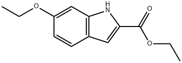 ethyl 6-ethoxy-1H-indole-2-carboxylate Struktur