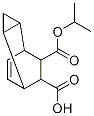 7-(isopropoxycarbonyl)tricyclo[3.2.2.0~2,4~]non-8-ene-6-carboxylic acid Struktur