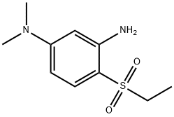 4-(Ethylsulfonyl)-N1,N1-dimethyl-1,3-benzenediamine Struktur