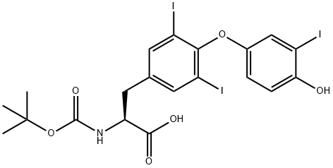 Boc-3,5,3#-triiodo-L-thyronine Struktur