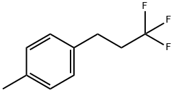 1-Methyl-4-(3,3,3-trifluoropropyl)benzene Struktur