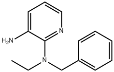 N2-Benzyl-N2-ethyl-2,3-pyridinediamine Struktur