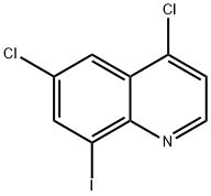 4,6-Dichloro-8-iodoquinoline Struktur