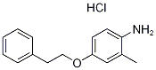 2-Methyl-4-(phenethyloxy)aniline hydrochloride Struktur