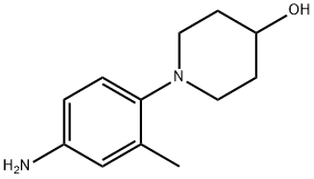 1-(4-Amino-2-methylphenyl)-4-piperidinol Struktur