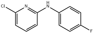 6-Chloro-N-(4-fluorophenyl)-2-pyridinamine Struktur