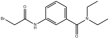 3-[(2-Bromoacetyl)amino]-N,N-diethylbenzamide Struktur