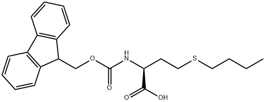 Fmoc-DL-buthionine Struktur