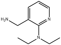 3-(Aminomethyl)-N,N-diethyl-2-pyridinamine Struktur