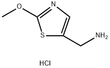 [(2-Methoxy-1,3-thiazol-5-yl)methyl]amine hydrochloride Struktur