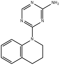 4-(3,4-Dihydroquinolin-1(2H)-yl)-1,3,5-triazin-2-amine Struktur