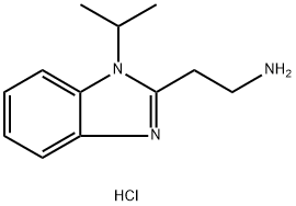 [2-(1-Isopropyl-1H-benzimidazol-2-yl)ethyl]amine dihydrochloride Struktur