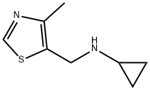 N-[(4-Methyl-1,3-thiazol-5-yl)methyl]-cyclopropanamine dihydrochloride Struktur