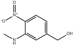 [3-(Methylamino)-4-nitrophenyl]methanol Struktur