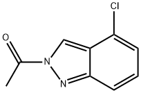 1-(4-Chloro-2H-indazol-2-yl)ethan-1-one Struktur