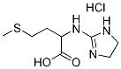 2-(4,5-DIHYDRO-1H-IMIDAZOL-2-YLAMINO)-4-METHYLSULFANYL-BUTYRIC ACID HYDROCHLORIDE Struktur