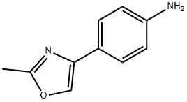 4-(2-METHYL-1,3-OXAZOL-4-YL)ANILINE Struktur