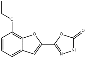 5-(7-ethoxy-1-benzofuran-2-yl)-1,3,4-oxadiazol-2(3h)-one Struktur