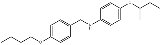 4-(sec-Butoxy)-N-(4-butoxybenzyl)aniline Struktur