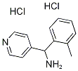 C-Pyridin-4-yl-C-o-tolyl-methylaminedihydrochloride Struktur