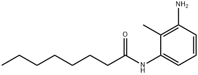 N-(3-Amino-2-methylphenyl)octanamide Struktur