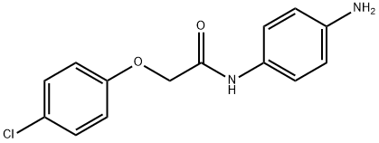 N-(4-Aminophenyl)-2-(4-chlorophenoxy)acetamide Struktur