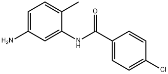 N-(5-Amino-2-methylphenyl)-4-chlorobenzamide Struktur