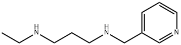 N1-Ethyl-N3-(3-pyridinylmethyl)-1,3-propanediamine Struktur